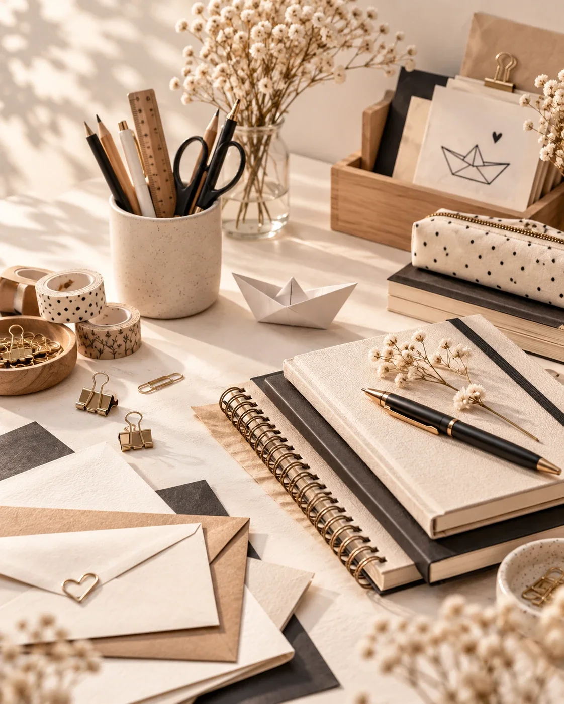Papelería impresa y personalizada de Barquito de Papel